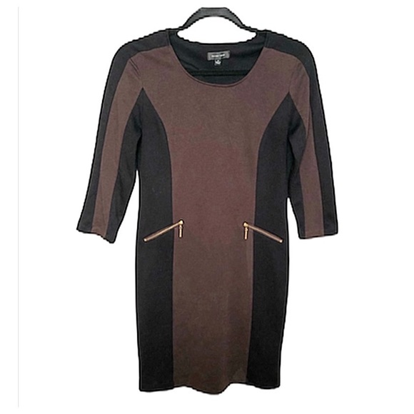 NEW Spense Dress slimming colorblock dress Size 4 - Picture 3 of 11